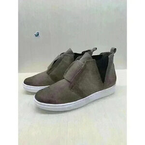 Miz Mooz Laurent Women’s Brown/Tan Leather Sneaker Shoes Size EU 41